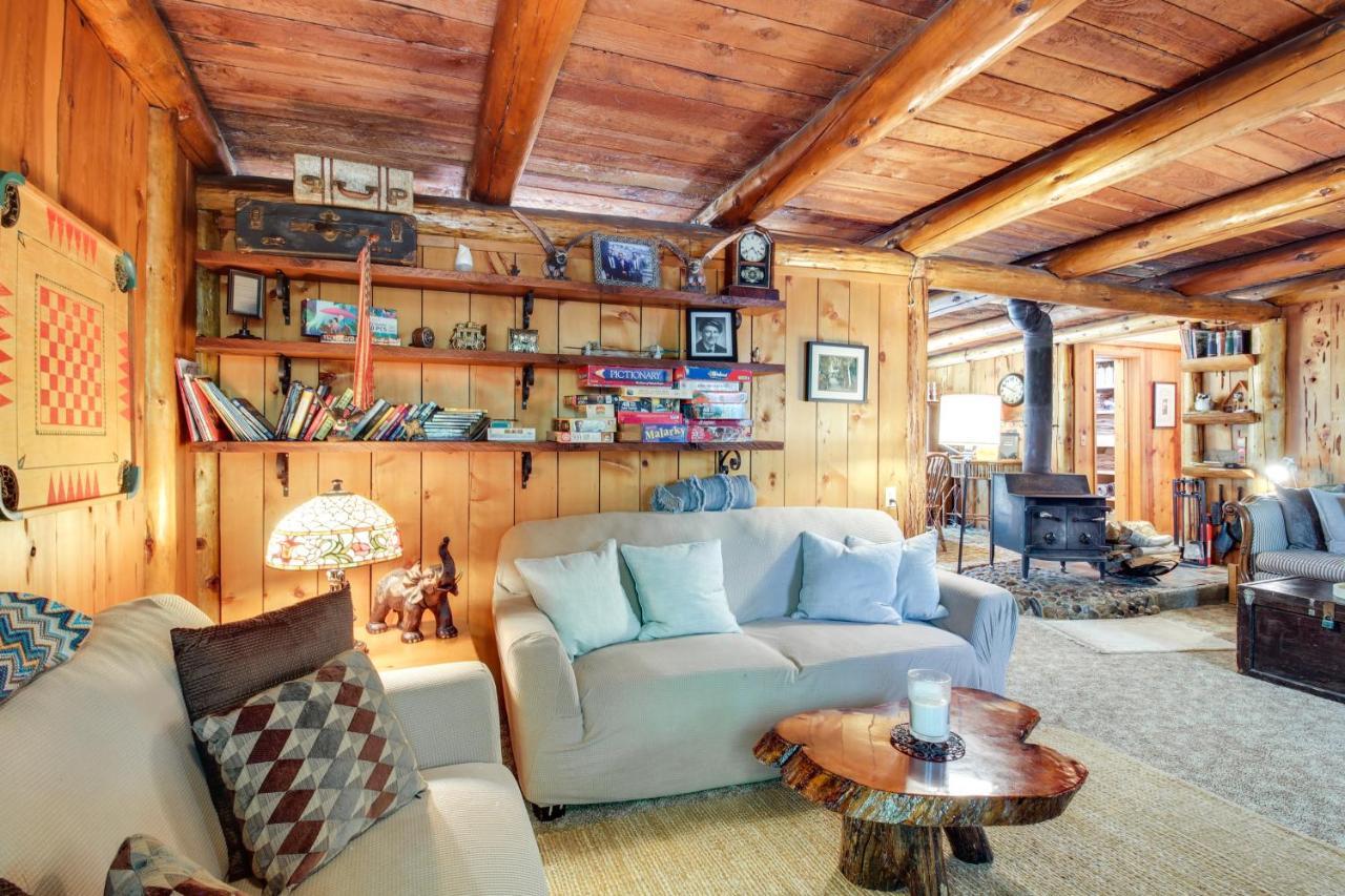 Rustic Bandon Log Cabin On 5 Acres Of Woodlands! المظهر الخارجي الصورة