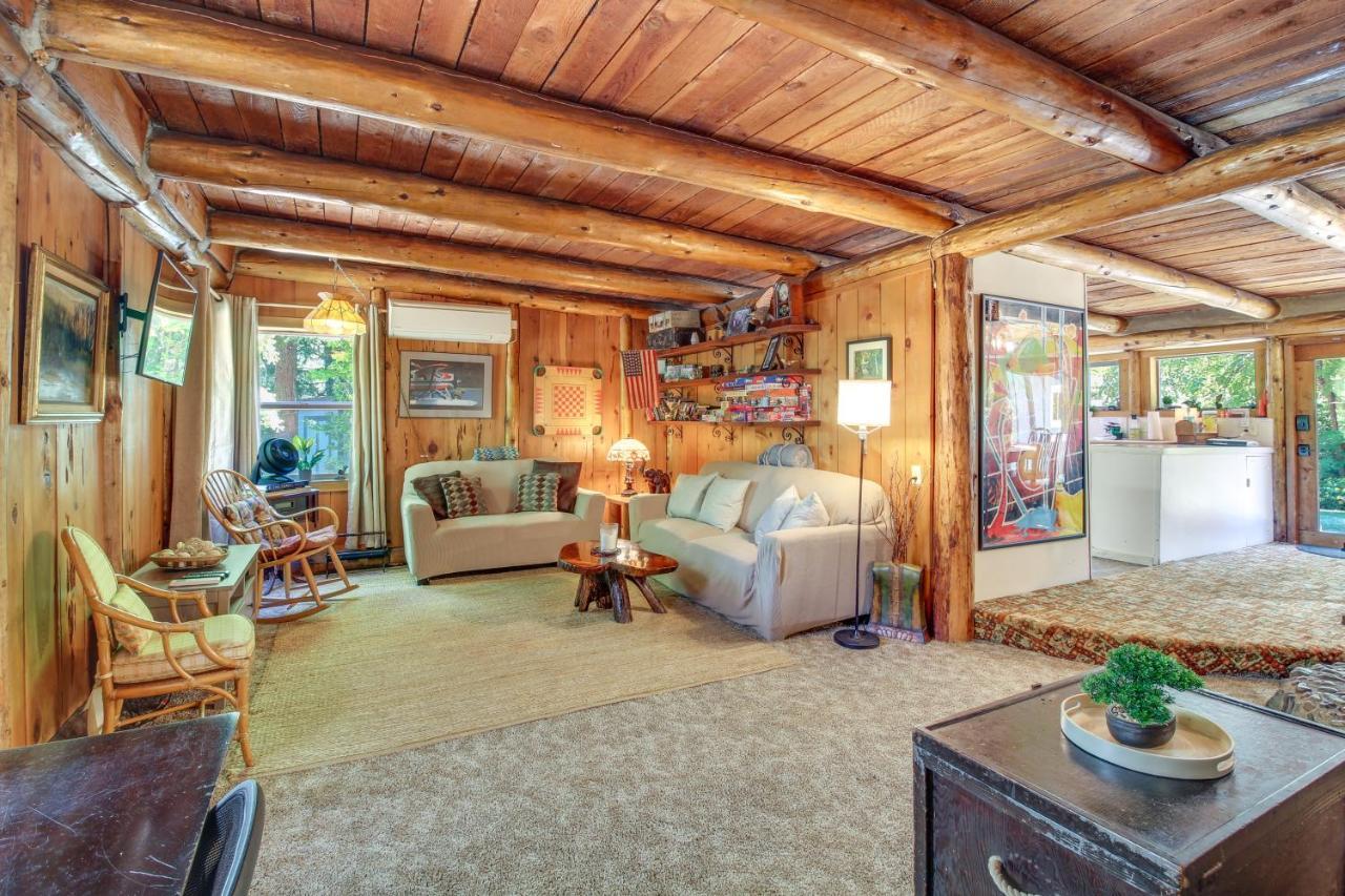 Rustic Bandon Log Cabin On 5 Acres Of Woodlands! المظهر الخارجي الصورة