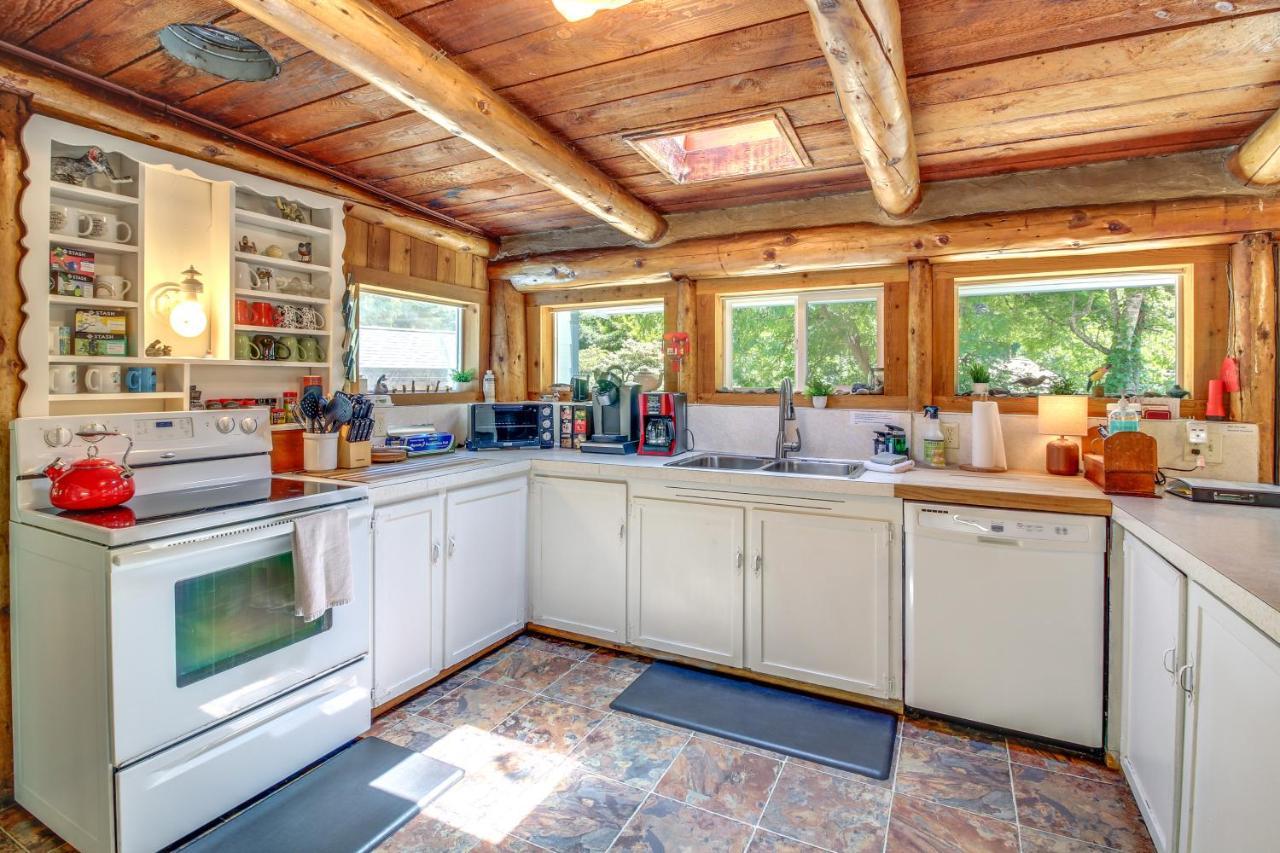 Rustic Bandon Log Cabin On 5 Acres Of Woodlands! المظهر الخارجي الصورة