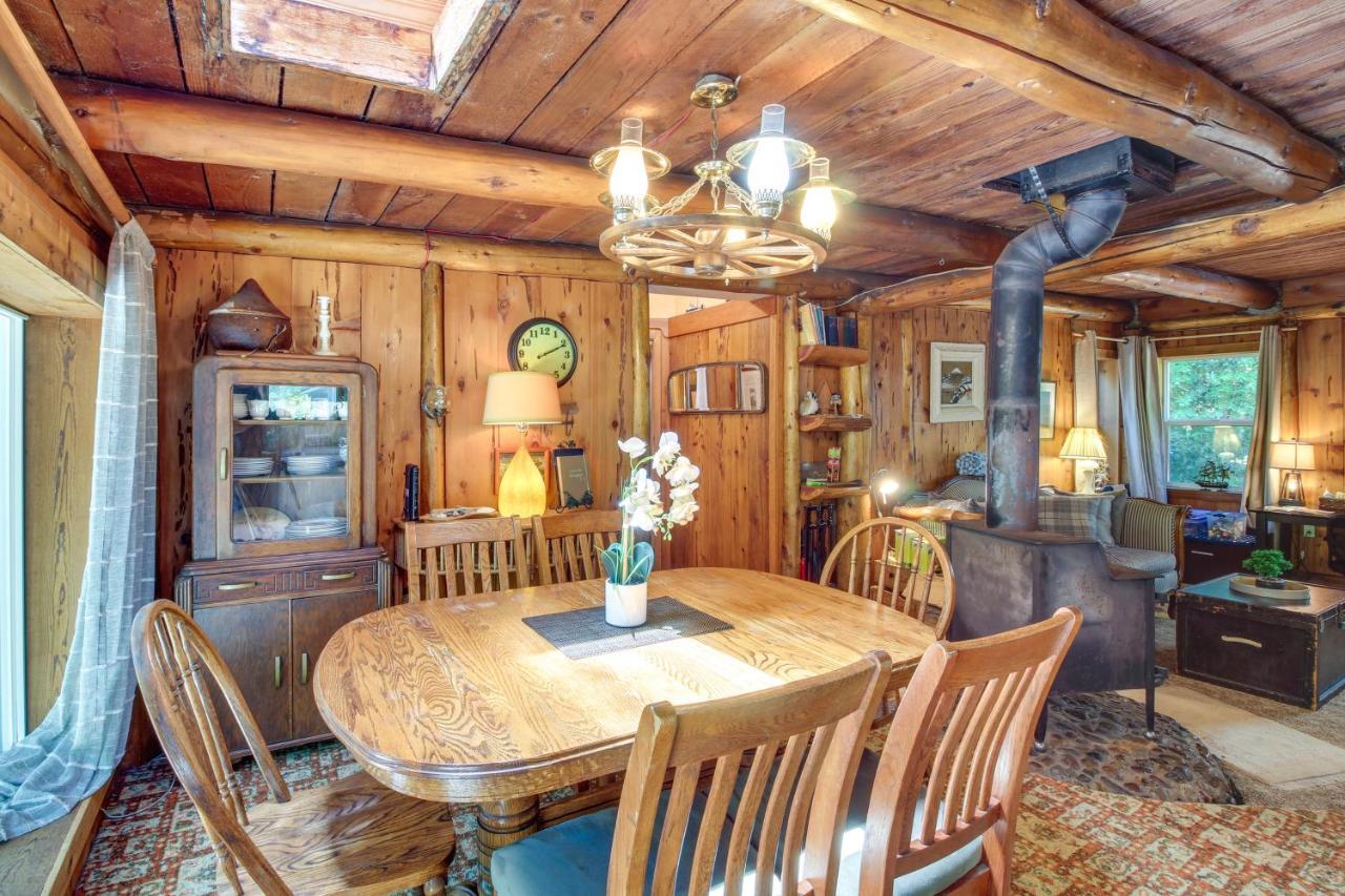 Rustic Bandon Log Cabin On 5 Acres Of Woodlands! المظهر الخارجي الصورة